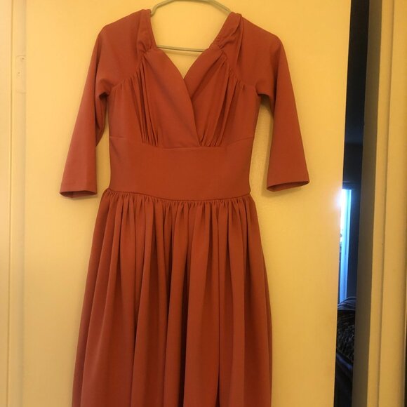 Vixen by Micheline Pitt Dresses & Skirts - Vixen - pink starlight swing - no belt included